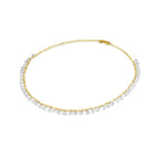 Heart Clear Stone Necklace