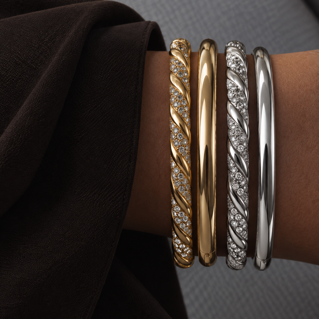 Salted & Braided Bangle